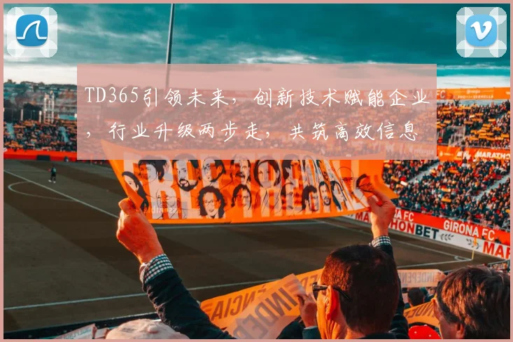 TD365引领未来，创新技术赋能企业，行业升级两步走，共筑高效信息化之路